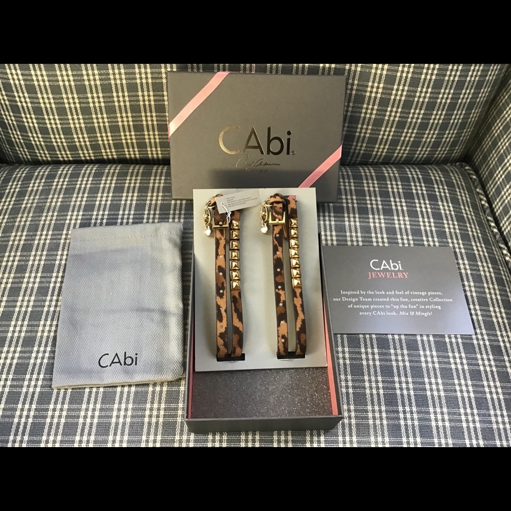 NEW CABi Leather “Et Cetera” Ankle Straps NIB